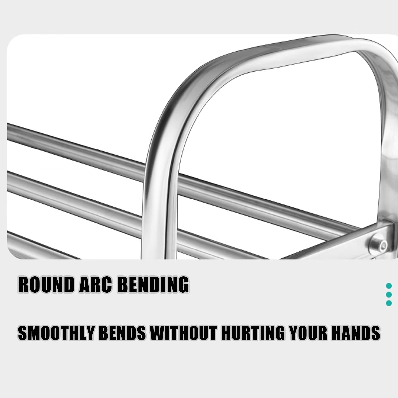 Schuhregal Schmal Metall Verdicktes Stahlrohr Stabiles und Langlebiges Starke Tragfähigkeit, Nicht leicht zu verformen Mehrschichtige Lagerung für Flur Schlafzimmer | Strong bearing capacity, not easy to deform Shoe Stand Vertical for Living Room(40*23*54