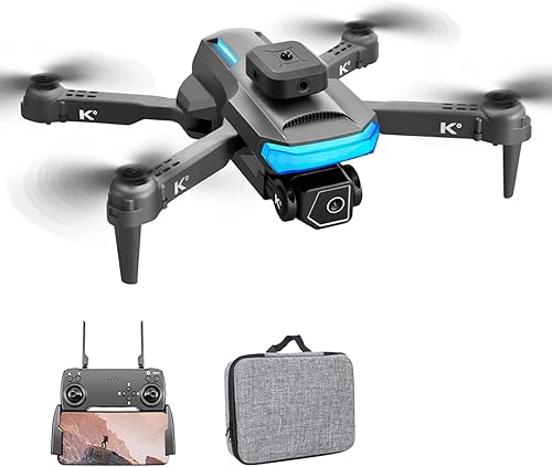 GoolRC Drone 4K RC Drone de control remoto con cámara Daul 4K 4 lados Evitación de obstáculos Posicionamiento de flujo óptico FPV Quadcopter