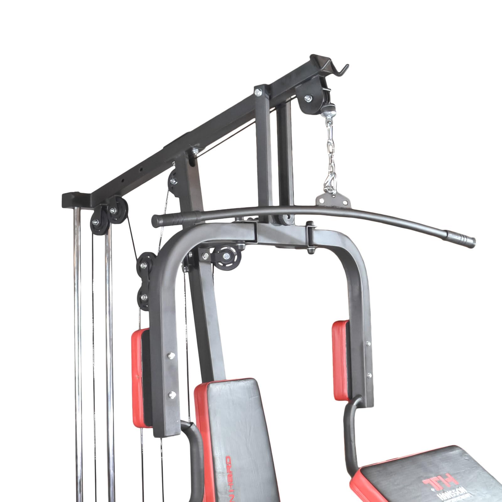 TrainHard Hansson.Sports Kraftstation HomeGym Multistation Fitnesscenter mit 65KG Gewichten