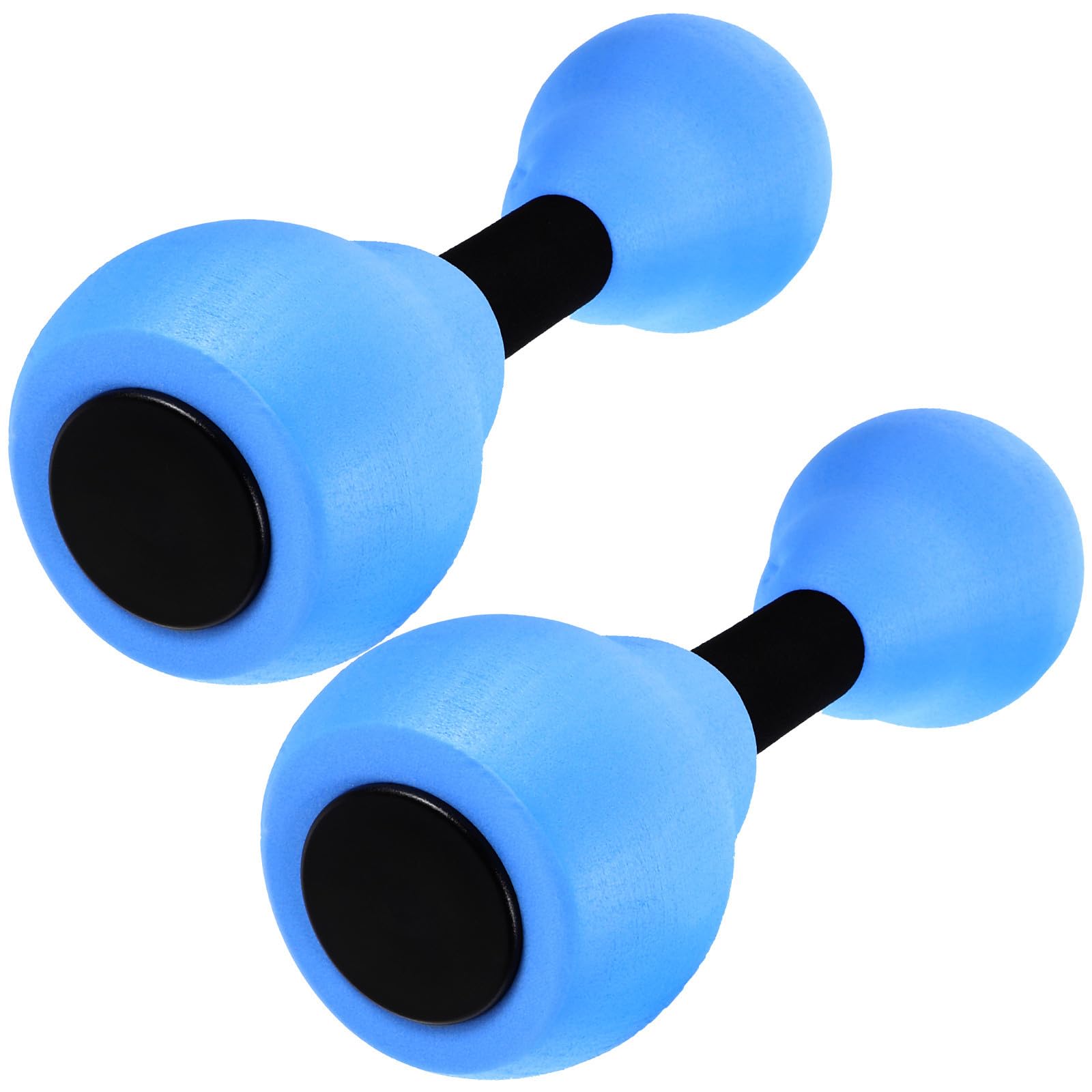 2pcs Colorful Adjustable Eva Dumbbells Small Hand Weights for Women Pool Fitness Water Sports Exercise Equipment