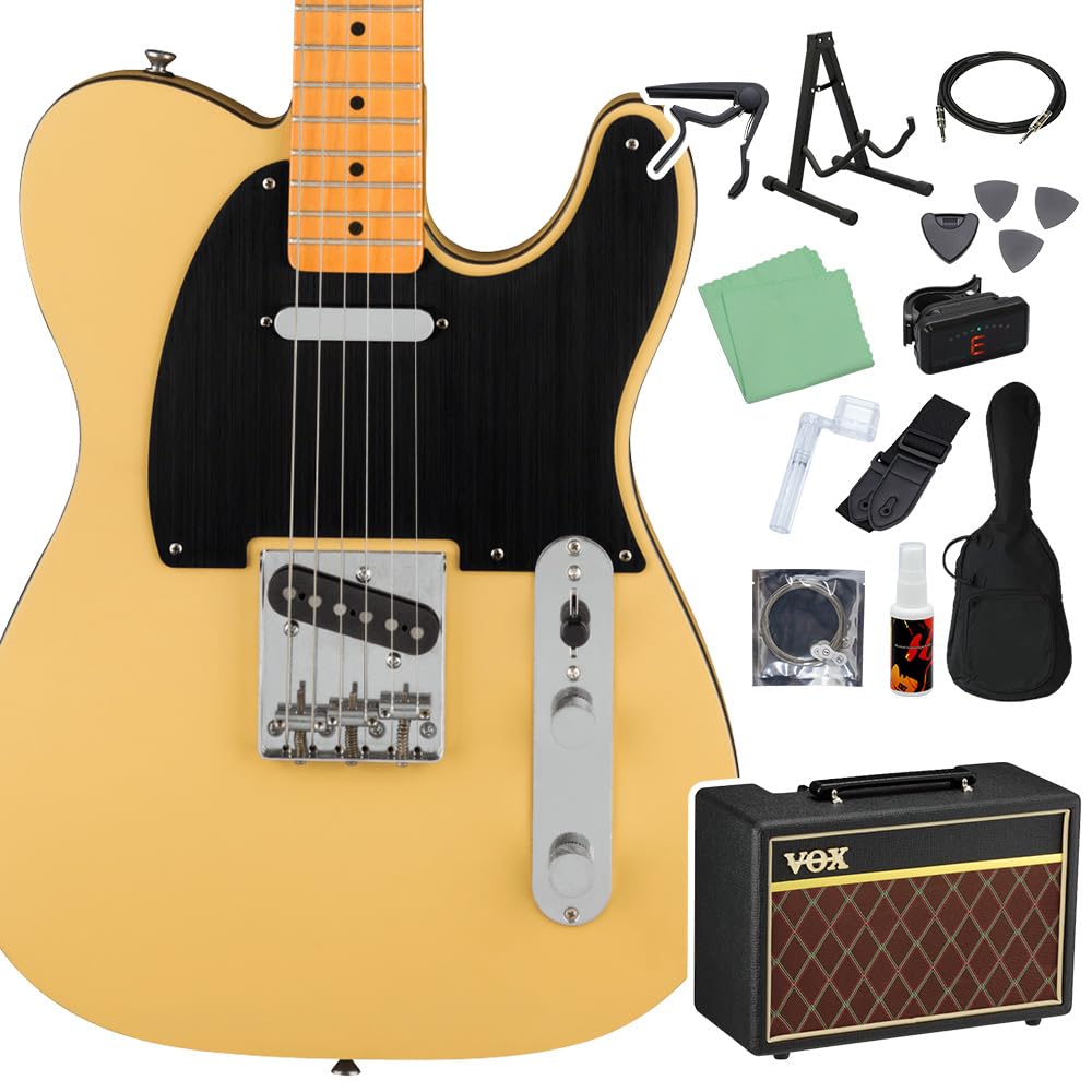 Amazon | Squier by Fender 40th Anniversary Telecaster Vintage