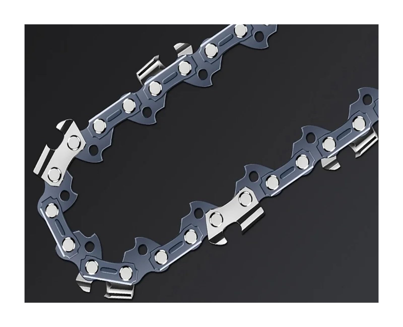 Sierras de 16 pulgadas for cortar madera, herramienta de sierra recargable, sierra eléctrica inalámbrica con cadena de 59 eslabones, paso de 3/8" LP, dientes redondeados(16-inch Set2)