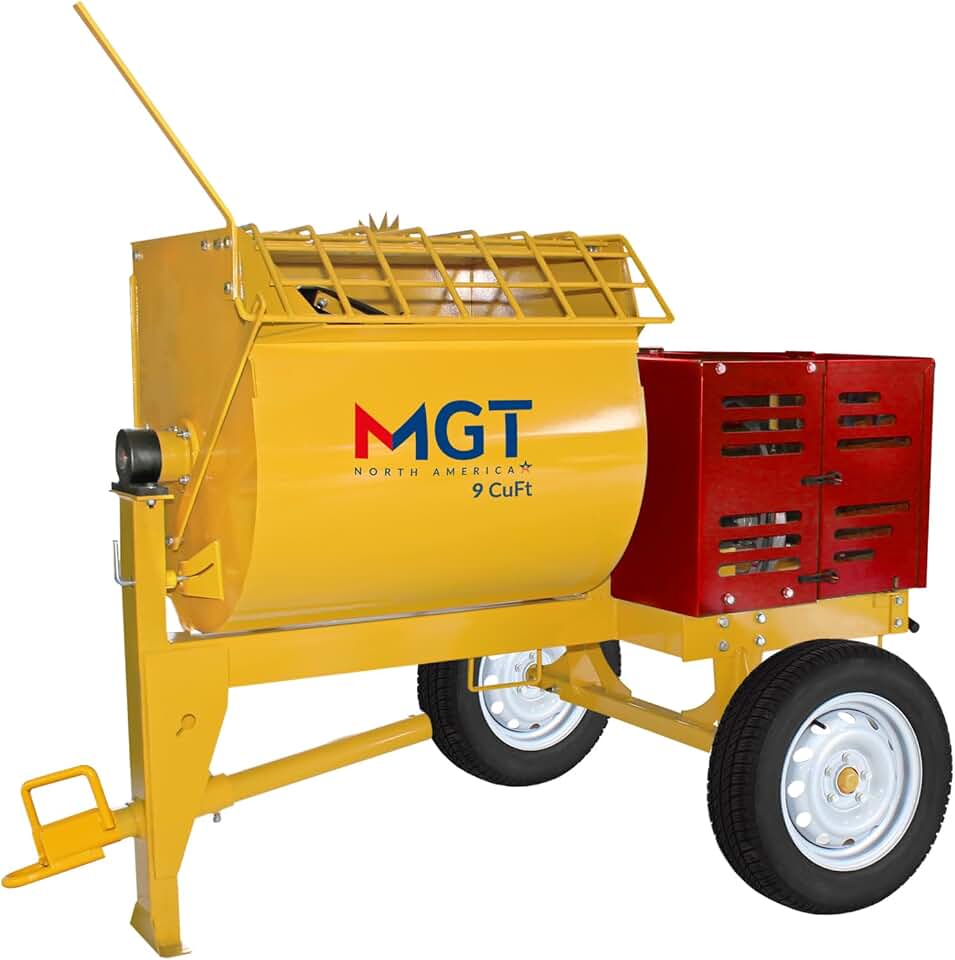 Heavy-Duty 7 Cu Ft Electric Mortar Mixer