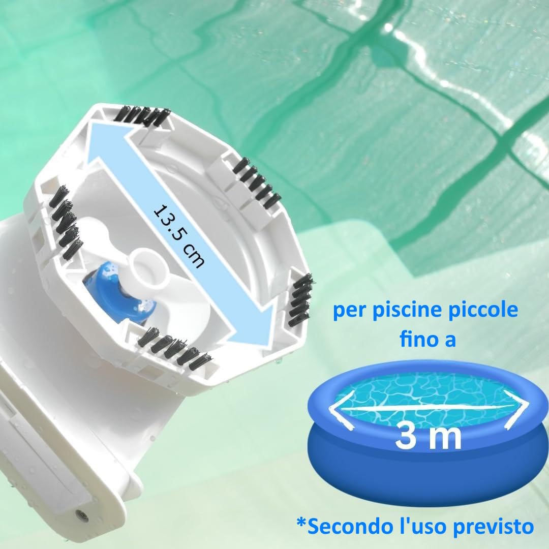 Poolwonder v2 Vacuum Aspiratore per piscina | prodotto in Austria