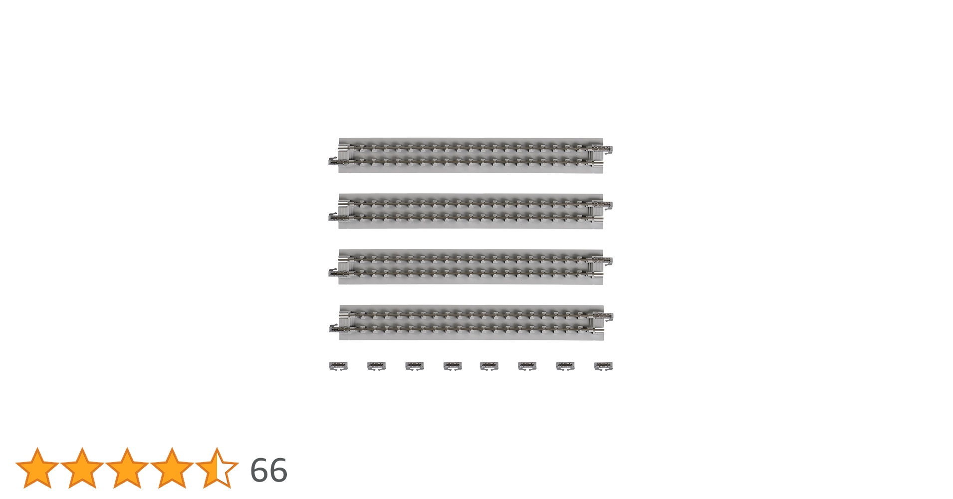 Amazon | KATO Nゲージ 開放ピット線路 186mm 4本入 20-016 鉄道