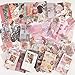 220Pz Adesivi per Scrapbooking Carta Decorativa Adesiva Etichette Misti Stickers per Regali Diario Album Calendari Decorazione Accessori Biglietti d'auguri DIY (Misto)