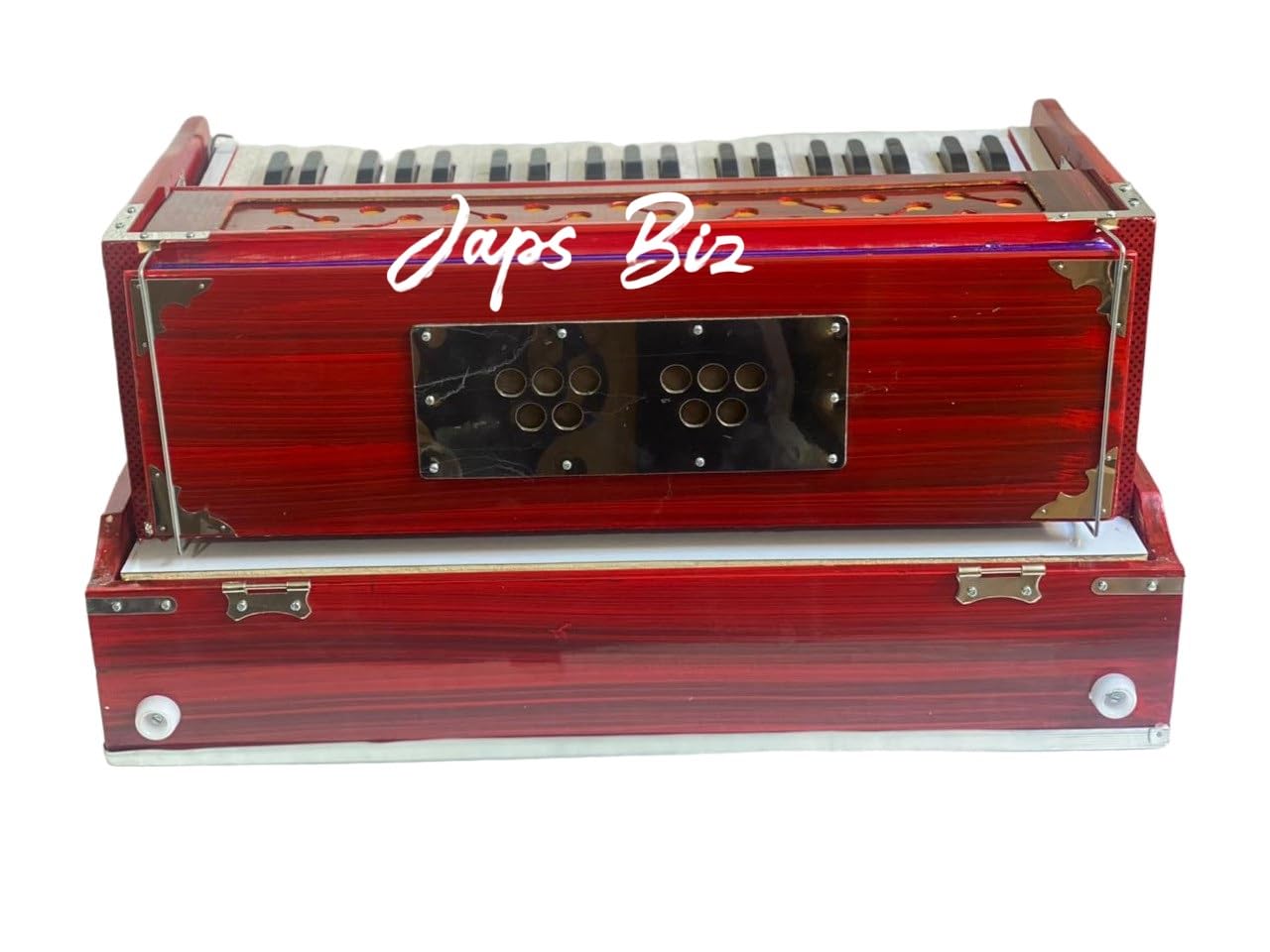42 Keys Folding Portable Harmonium with 2 Line Reed and Coupler, High Sound Quality Musical Instrument for Practice and Performance, Easy to Carry, Includes Free Padded Carry Bag for artists-image-6