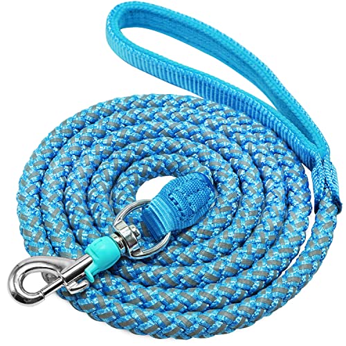 234610-FT-Reflective-Dog-Leash-Braided-Rope-Strong-Heavy-Duty-Dog-Training-Leash-for-Large-Medium-Small-Dogs-Walking-Leads-Sky-Blue-6-feet