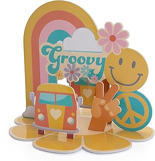 3D Groovy Party Centerpiece