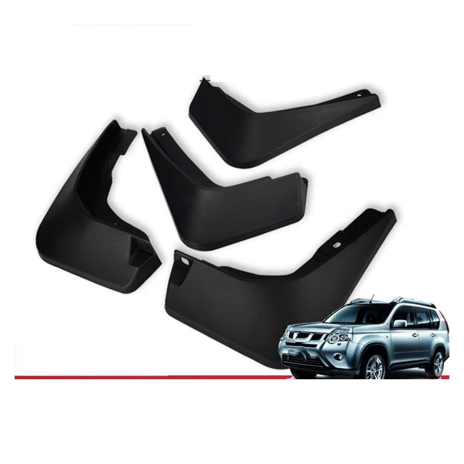 Chlapacze samochodowe Pasuje do Nissan X-Trail 2008-2013 T31 2014-2021 T32 akcesoria błotnik samochodowy błotnik błotniki błotniki błotniki(2009 to 2013)