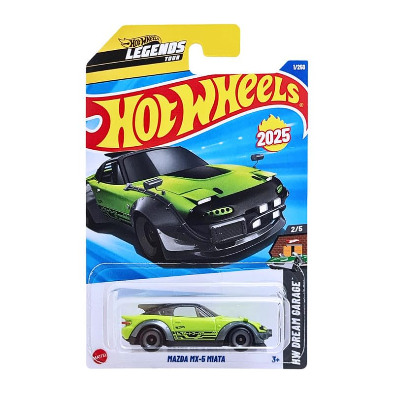 Hot Wheels 2025 Mazda MX-5 Miata HW Dream Garage Ages 3 and Up 1