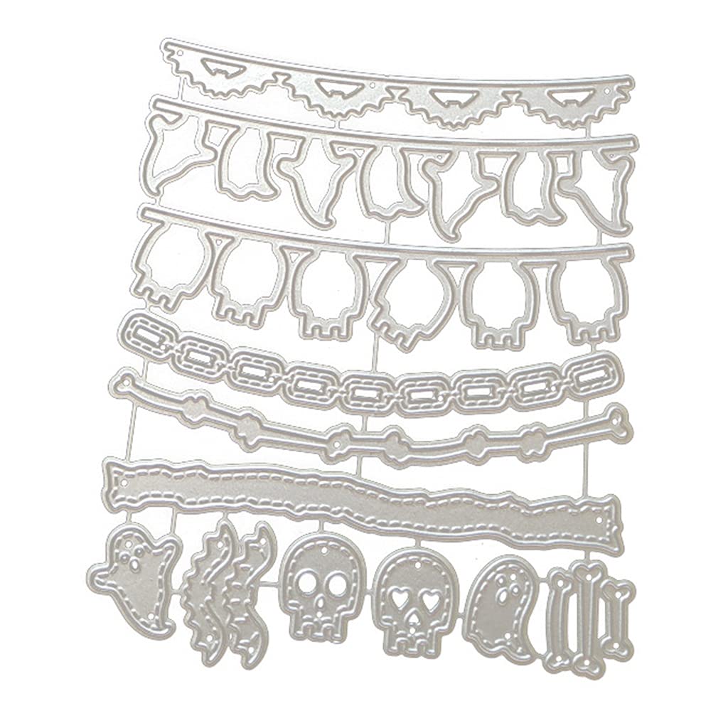 Tsophreniq Christmas Theme Metallic Cutting Dies Decorative Christmas Die Cuts Template for Scrapbooking Diary Embellishments Dies Cuts for Card Embellishments Making for Classroom
