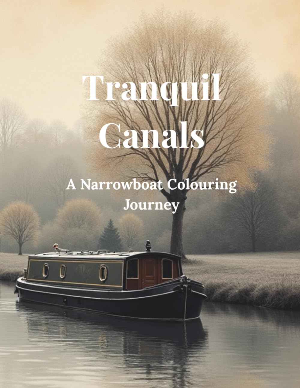 Tranquil Canals: A Narrowboat Colouring Journey