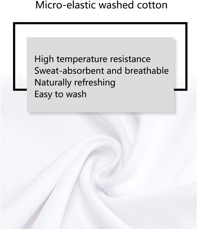 Unisex Chef Coat Jacket Cooking Uniform Short Sleeves Lightweight Button (Color : White, Size : XLarge)