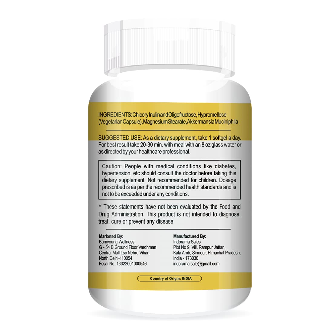 Fish Oil 1200mg with (Omega-3 with 360mg EPA & DHA) for Brain, Heart, Eyes, and Joints Health, Men And Women 60 Softgel Capsules — Amazon image 2