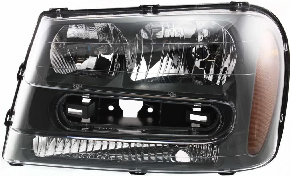 CarLights360 For 2002-2009 Chevy Trailblazer Headlight Driver and Passenger SideDOT Certified Bulbs Included GM2502213 GM2503213 - Replaces 25970915 25970914