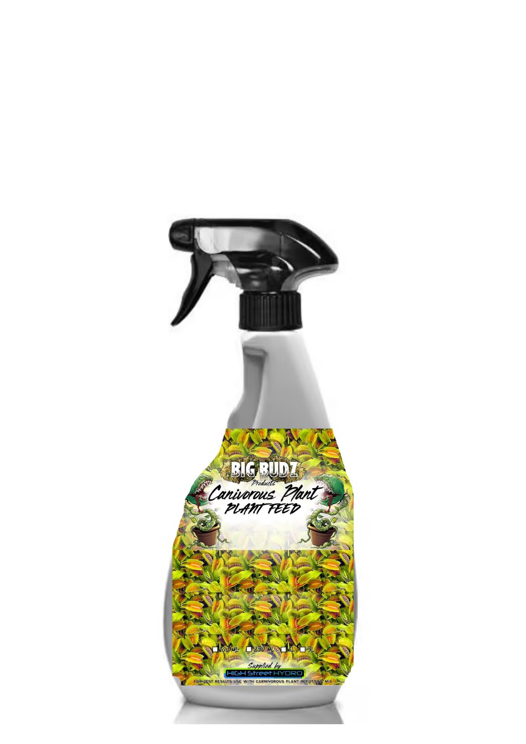 BIG BUDZ Rock Hard Venus Flytrap Food Ready to Use Spray Easy Feed 500ml