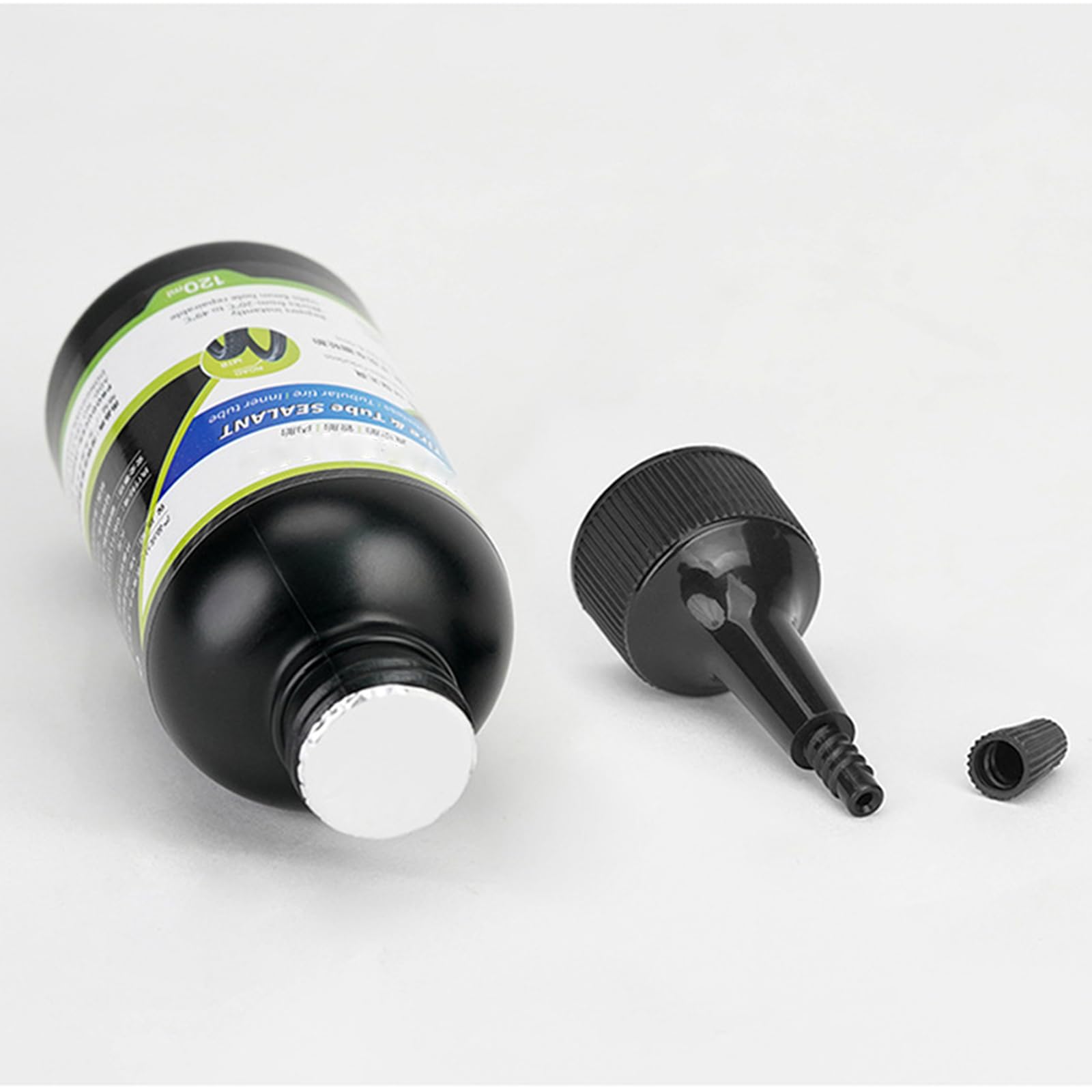 Sigillante per pneumatici per bici, camera d'aria da 120 ml e liquido per riparazione forature tubeless, riparazione portatile di emergenza per pneumatici piatti, Senza ammoniaca (3pcs)