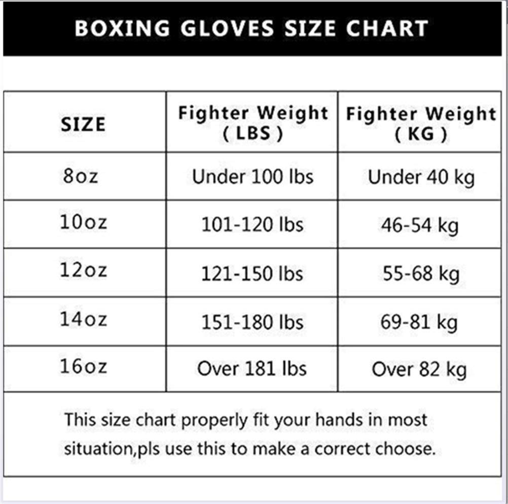 Rękawice bokserskie do tajskich treningów kickboxing walka gruby stempel rękawice ochronne skórzane rękawiczki dla nastolatków i dorosłych mężczyzn i kobiet - 4 rozmiary, białe, 8 uncji