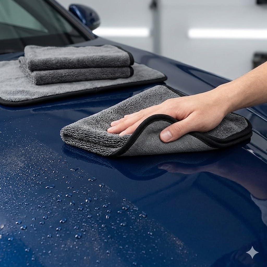 SWZEC liberty cloth cleaning towels Original - the #1 USA Favorite XXL(Grey-X2PCS,40 * 60cm)