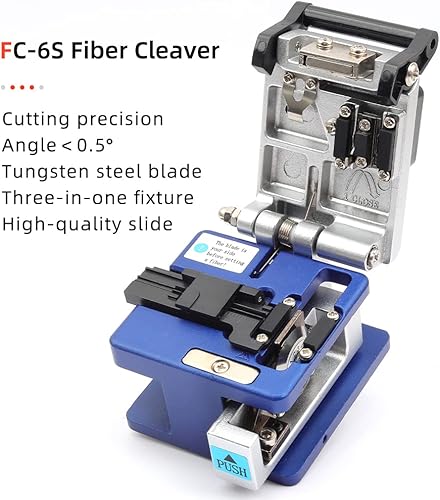 Miniatura 4 de FTTH Kit de herramientas de terminación de montaje de conexión en frío de fibra óptica Bolsa con localizador de fallas visuales Cuchilla de fibra