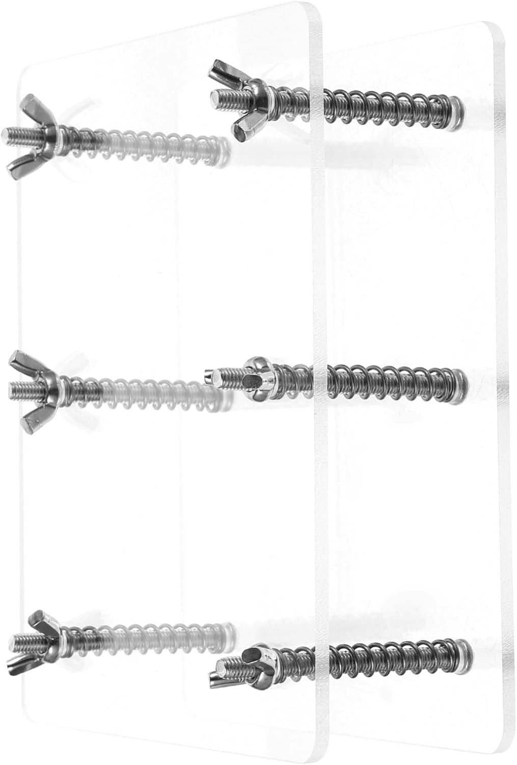 3sets Card Centering Grading Tool Card Holder Protector Flattener Storage Box Container Portable Flatten Tool Correcting Trading Supplies Sturdy Smooth Surface