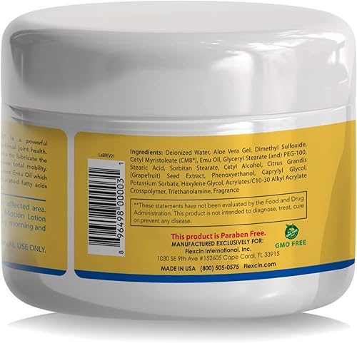 Miniatura 3 de Flexcin con CM8 Motion Lotion tarro de 4 onzas