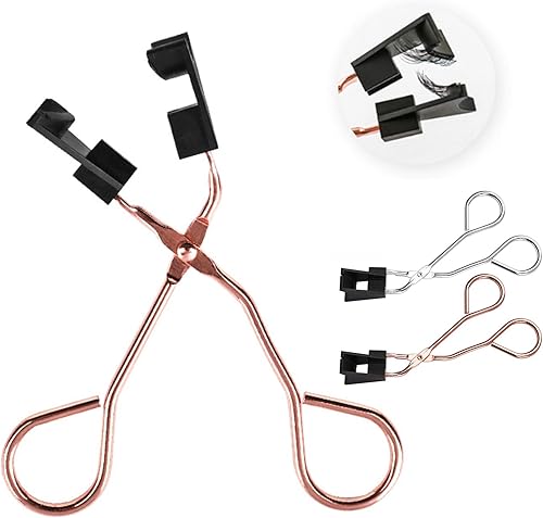 Miniatura 2 de shlutesoy Rizador de pestañas para mujer, rizador de pestañas de ojos, magnético largo y grueso, clip de rizador de pestañas postizas de belleza,