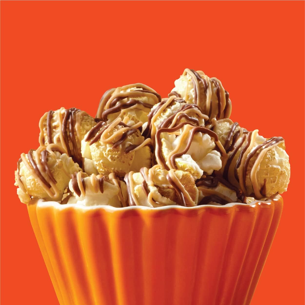 corn, Grocery Sized Bag, corn Drizzled in Peanut