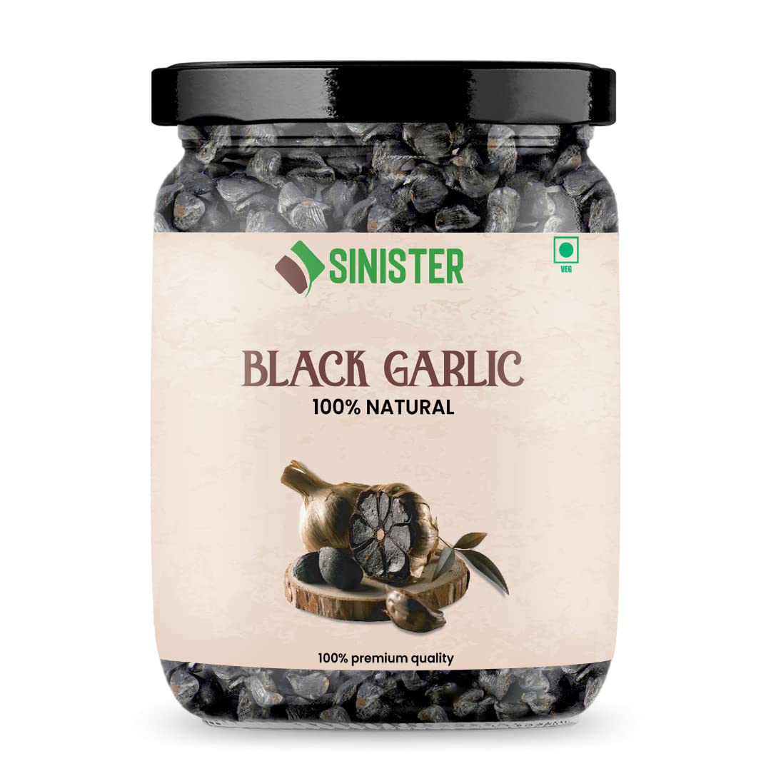 Sinister Black Garlic - Peeled Cloves, Ready to Eat, Highly Nutritious (250 GM) (B0C1XPCP2N) Amazon Price History, Amazon Price Tracker