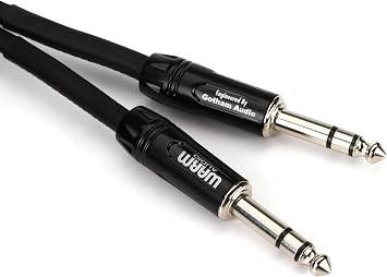 Warm Audio Pro-TRS-3 Pro Series TRS to TRS Cable - 3-foot