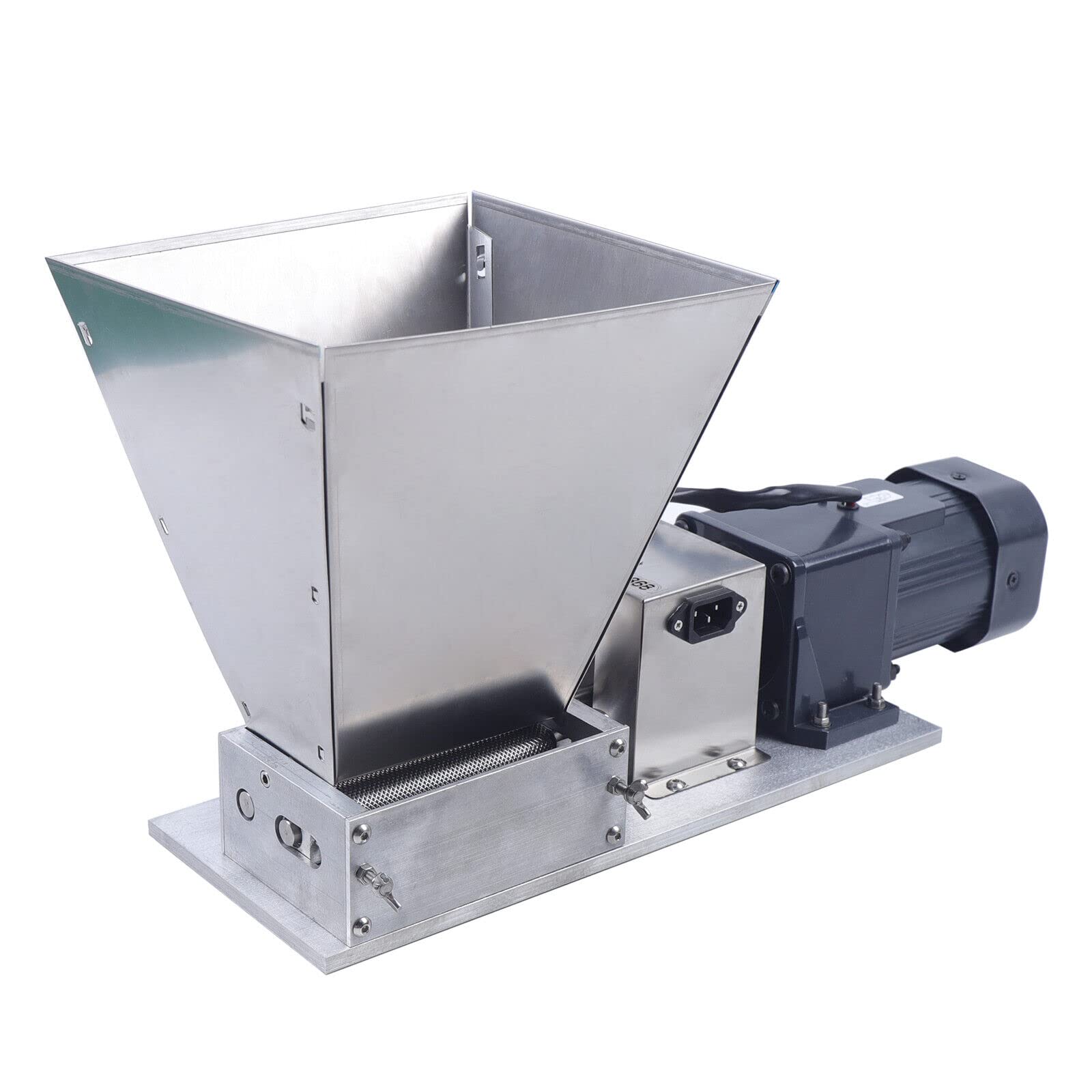 MRKU High Capacity Grain Mill Electric Stainless Steel Grinder for Wheat,Corn,Soybeans,Barley,Malt,Coffee,Feed,Wet Dry Milling,220V