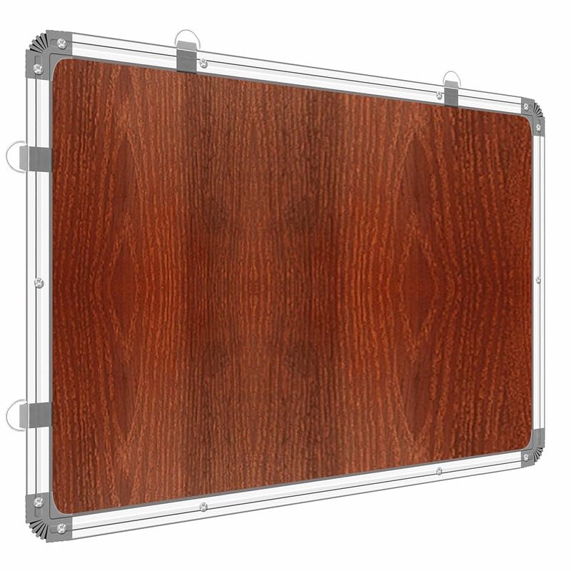 Image of Regular Steel (Magnetic) White Board for Kids, Home & Kitchen with Heavy-Duty Aluminium Frame, Magnet-Friendly Dry Erase Marker Whiteboard, Size - 5x4 Feet