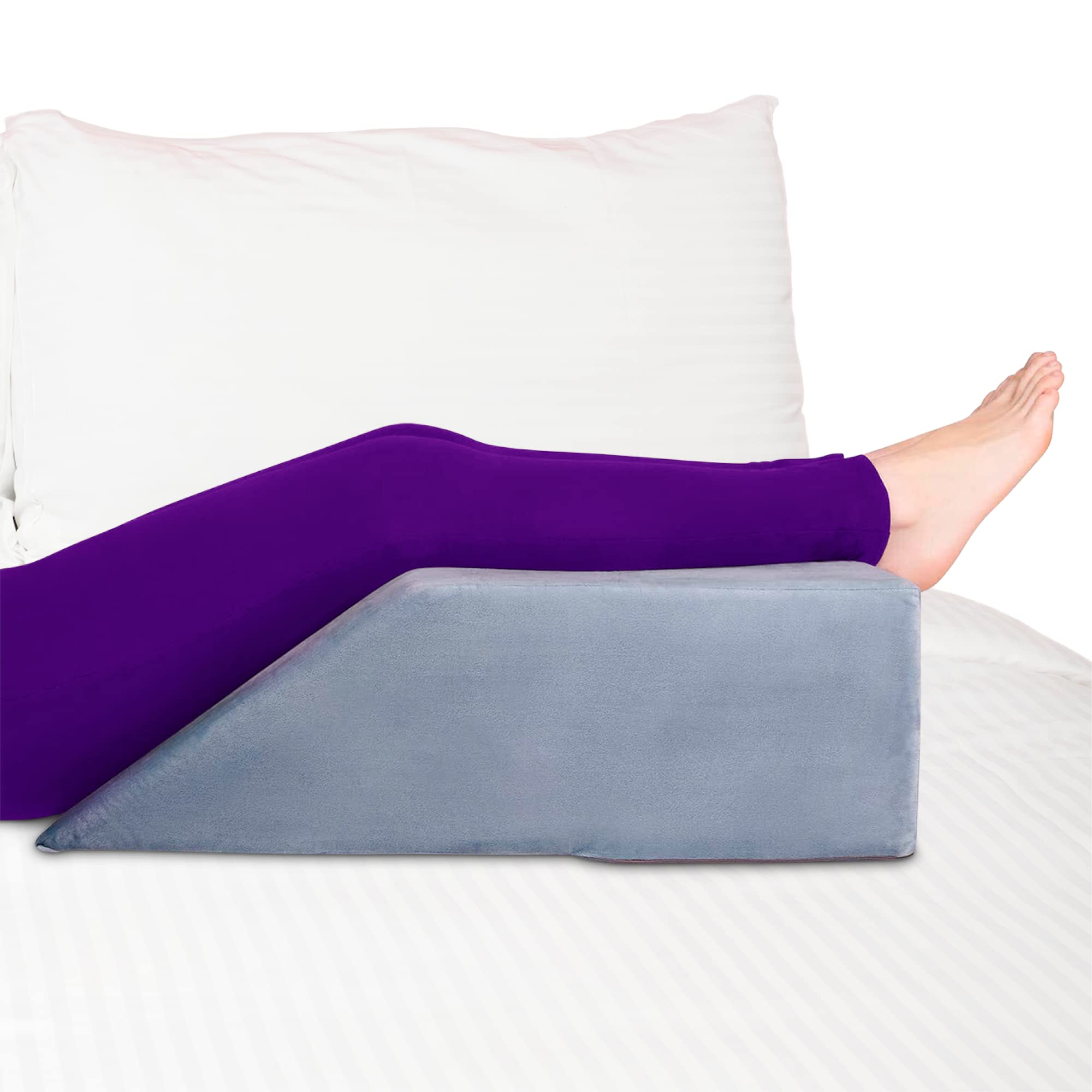 Buy Byre® Leg Rest Wedge Pillow Premium Memory Foam Leg Elevation