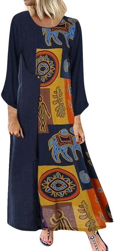 amazon linen maxi dresses