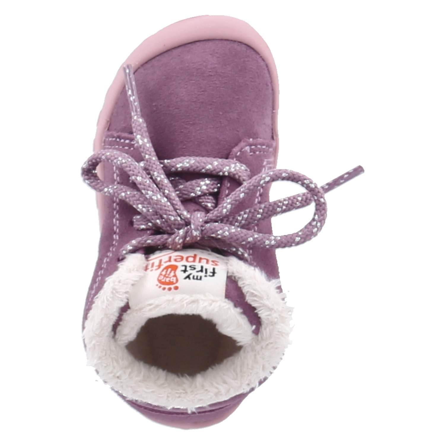 Superfit 1-009668-8500 - Barco con forro caliente de piel rugosa, unisex, color rosa/rosa