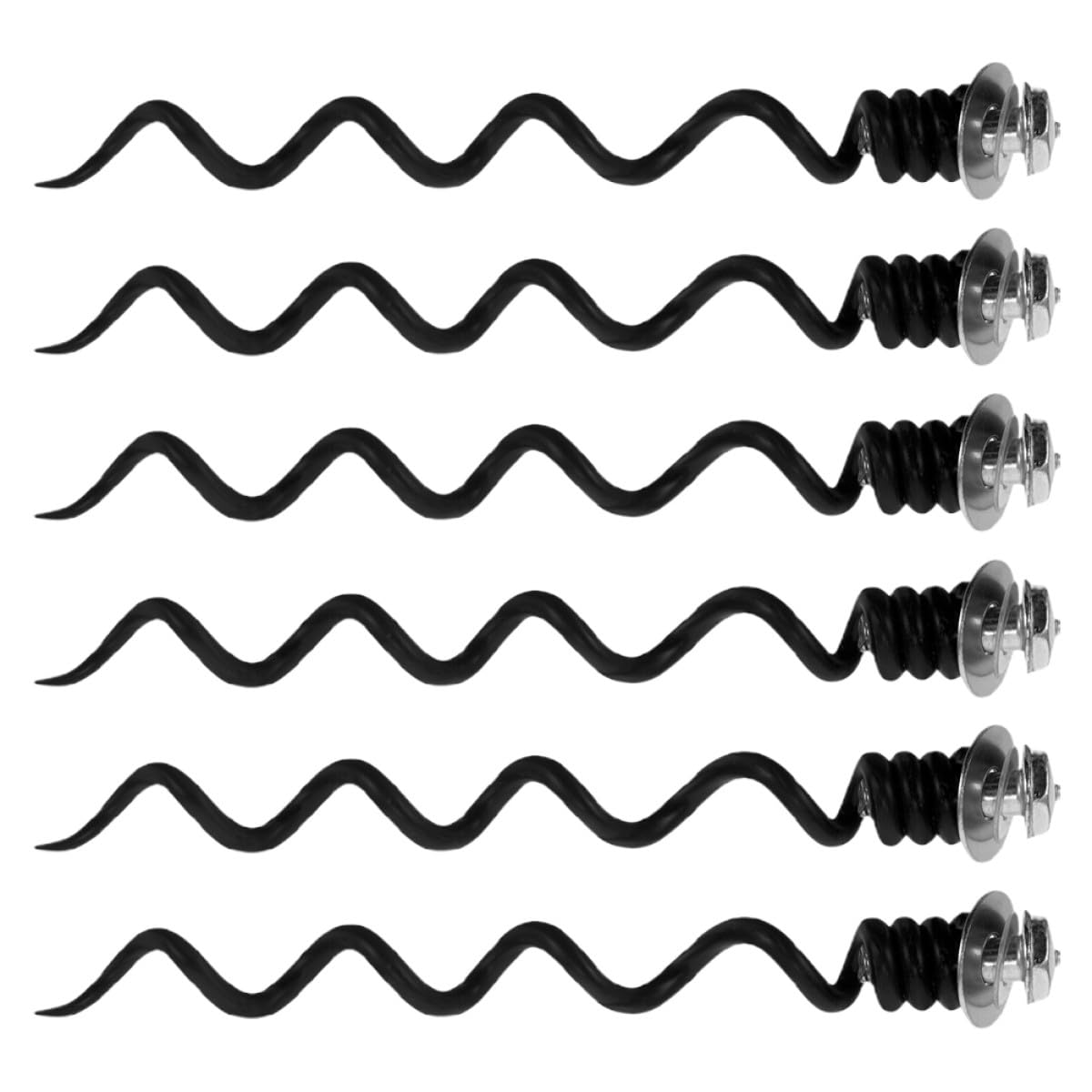 MAGICLULU Metall Korkenzieherspirale als Ersatz für Flaschenöffner mit 6stücke Reparaturspiralen Feine Verarbeitung und Kompakt als Wein Stopfen Zubehör