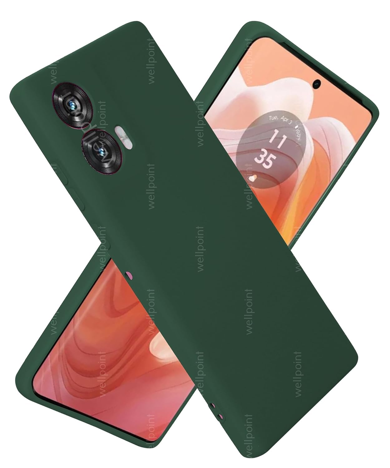 Wellpoint Trendy Compatible Designer for Soft Silicone Cases for Motorola Moto Edge 50 Fusion 5G Slim Liquid Silicone Full Covered Soft Gel Rubber Phone Case Protective Back Cover (B0DB61VQ4D) Amazon Price History, Amazon Price Tracker
