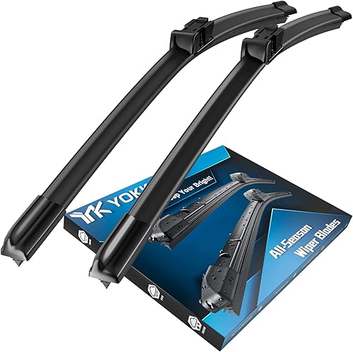 YOKKIP Limpiaparabrisas delantero de 24 pulgadas + 21 pulgadas con calidad de fabricante original para Saturn Aura Saturn Outlook GMC Acadia
