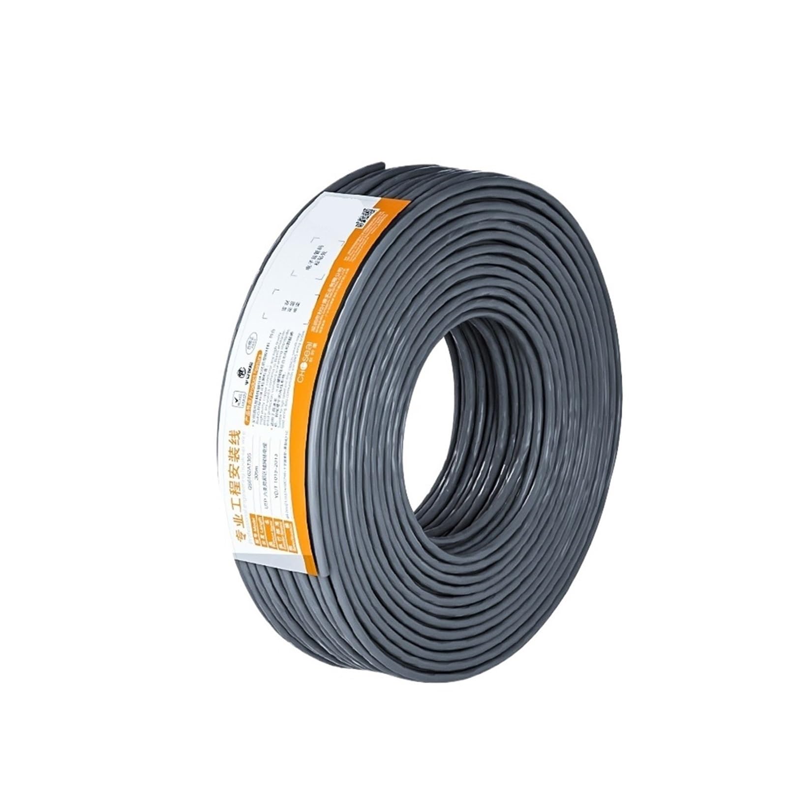 Câble réseau QS6162 Cat6 Lan, UTP, 1000Mbps, en cuivre sans oxygène, paire torsadée non blindée, câble Ethernet, ingénierie (Color : Engineering cable-01, Size : 20m)