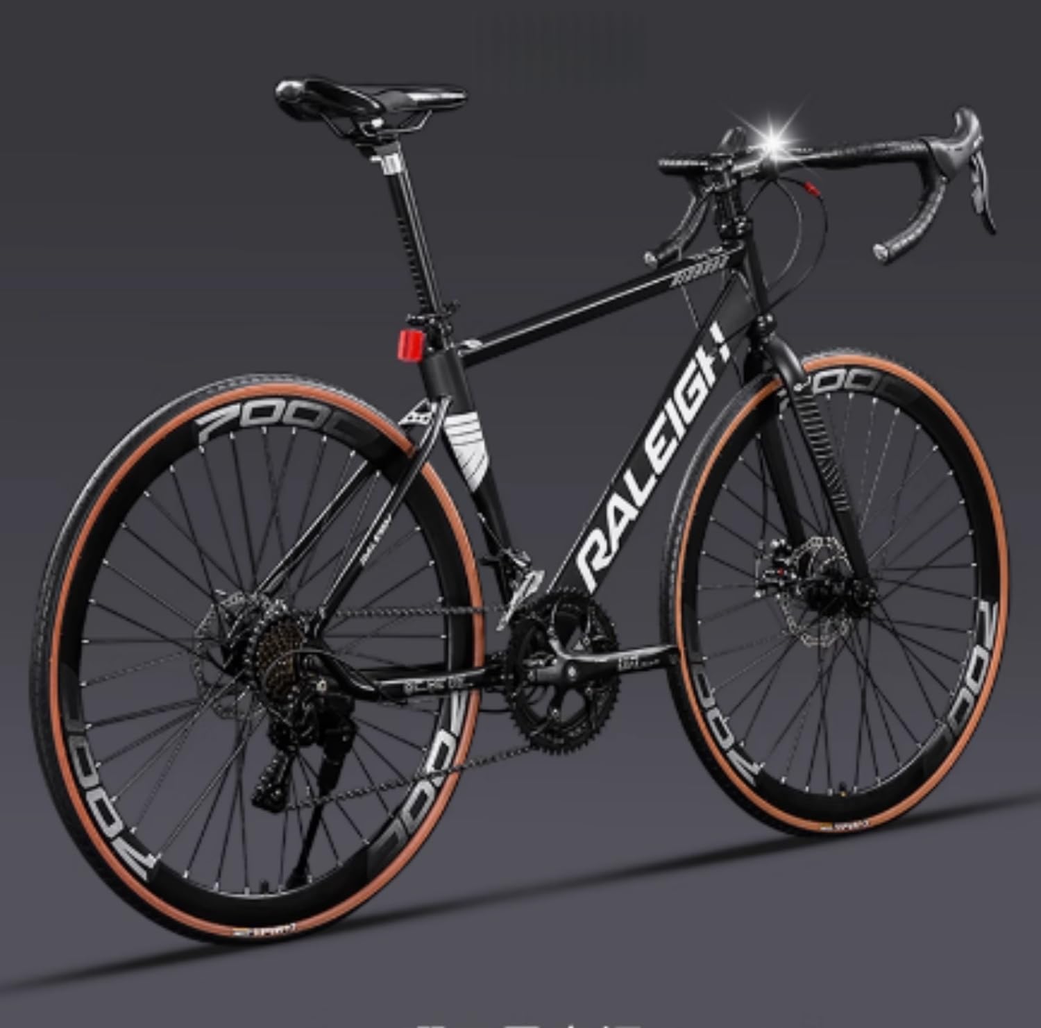 ロードバイク 自転車 マウンテン ロード アウトドア ブラック CANOVER グラベルロードバイク 完成品 組立済 自転車 700×28C 21