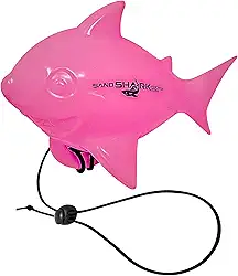 Bóia de marcador de bola de âncora flutuante da SandShark. Acessórios de barco pontão em forma de tubarão para diversão na praia. Acessórios de âncora de barco para águas rasas. Alta visibilidade
