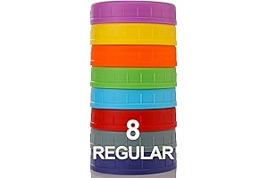 AOZITA Ball Canning Jar Lids 8 Pack