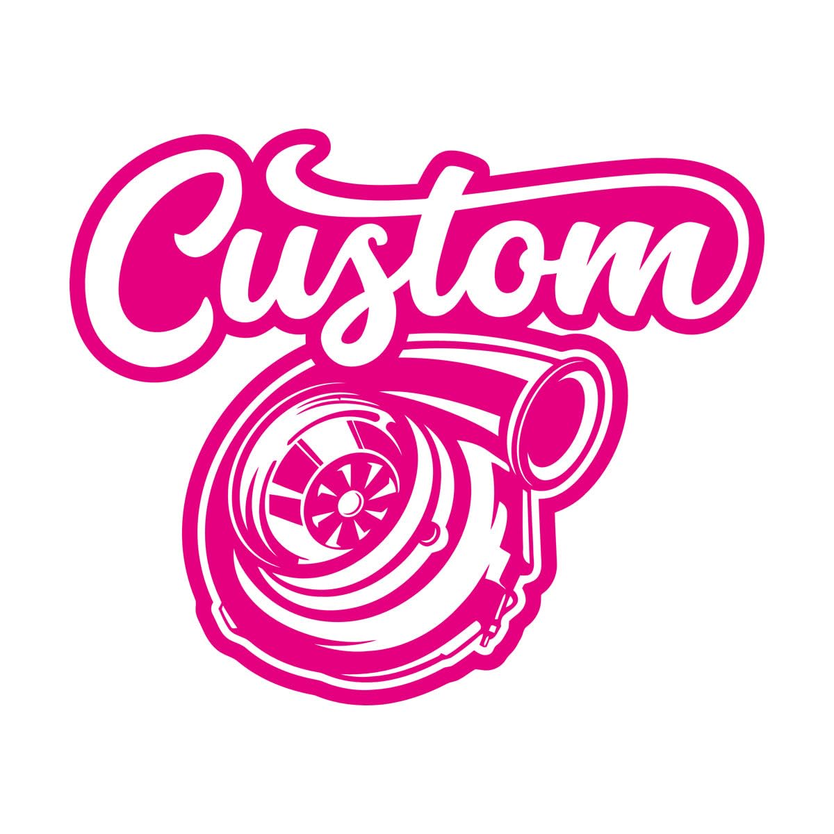 Wall Vinyl Sticker Decor Custom Motors Service Auto Repair Shop Garage 36x44.8cm Easy Installation Small Rosered โ image 1
