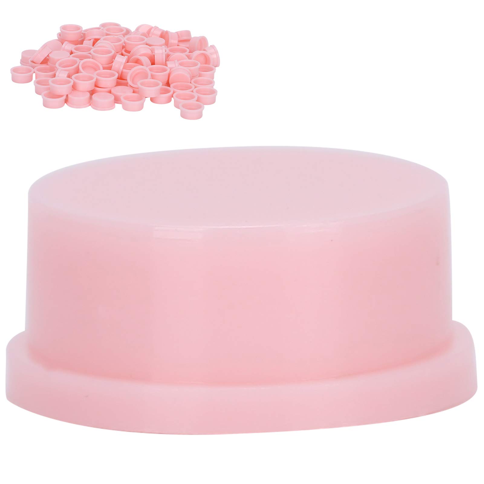 Eyelash Glue Holder Disposable Ink Cups False Eyelash Extension Adhesive Pigment Grafting Eyelash Glue Holder for Eyelash Extension Supplies