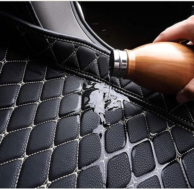Tapis Coffre Voiture pour Jaecoo J5 5 E5 EV 2025, Anti Rayures Lavable Tapis de Couverture, Facile à Nettoyer Coussin IntéRieur Accessoires,Black