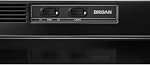 Broan-NuTone BUEZ130BL Non-Ducted Ductless Range Hood with Lights Exhaust Fan for Under Cabinet, 30-Inch, Black