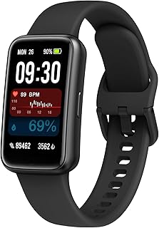 Fitness Tracker,Smart Watch with 24/7 Heart Rate Blood Oxygen Sleep Monitor,1.47" HD Touchsreen with Step & Calorie Counter 100+ Sport Modes Health Activity Trackers for Men and Women (Black)