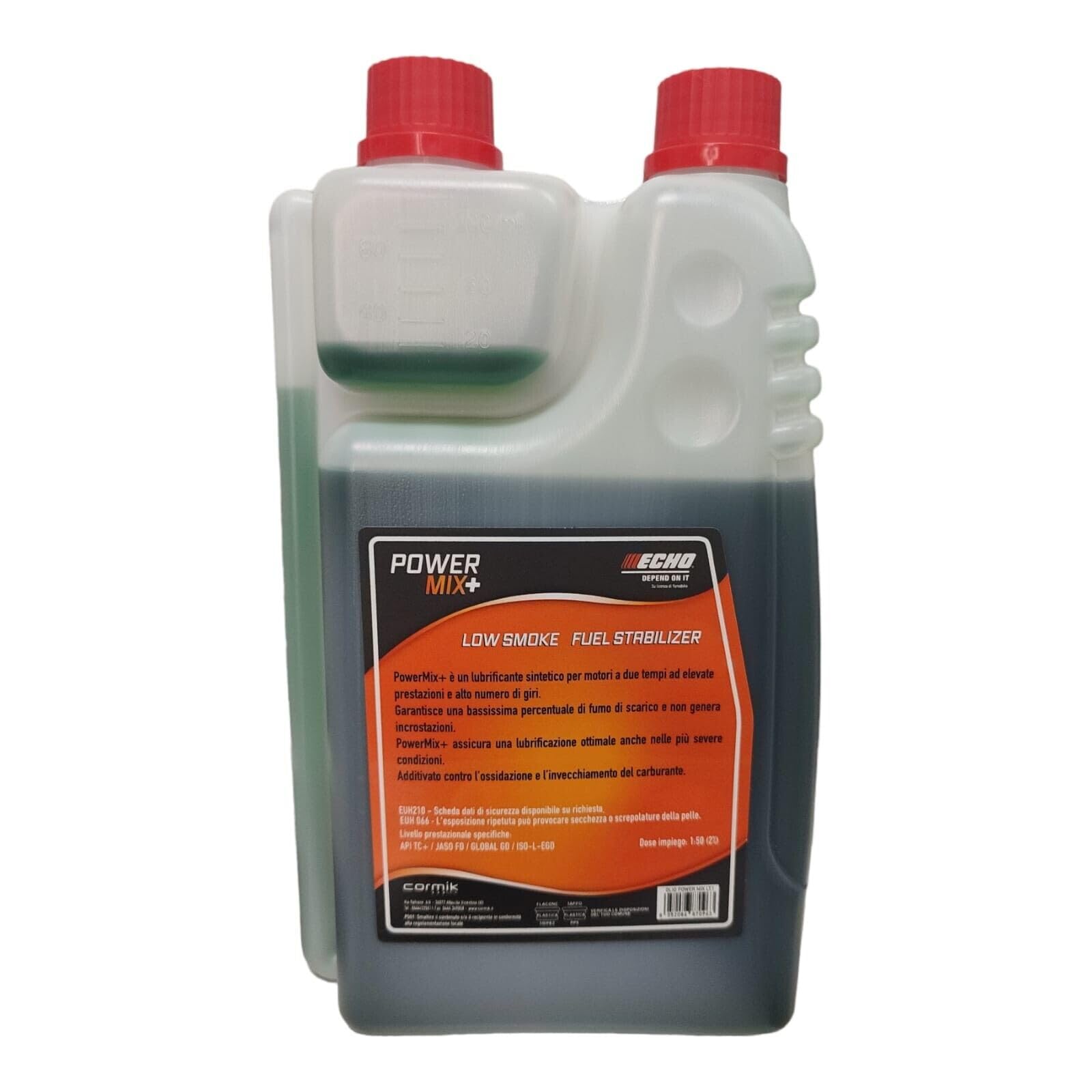 4 litros Aceite mezcla ECHO sintético PowerMix+ Motores de 2 tiempos-Uso profesional