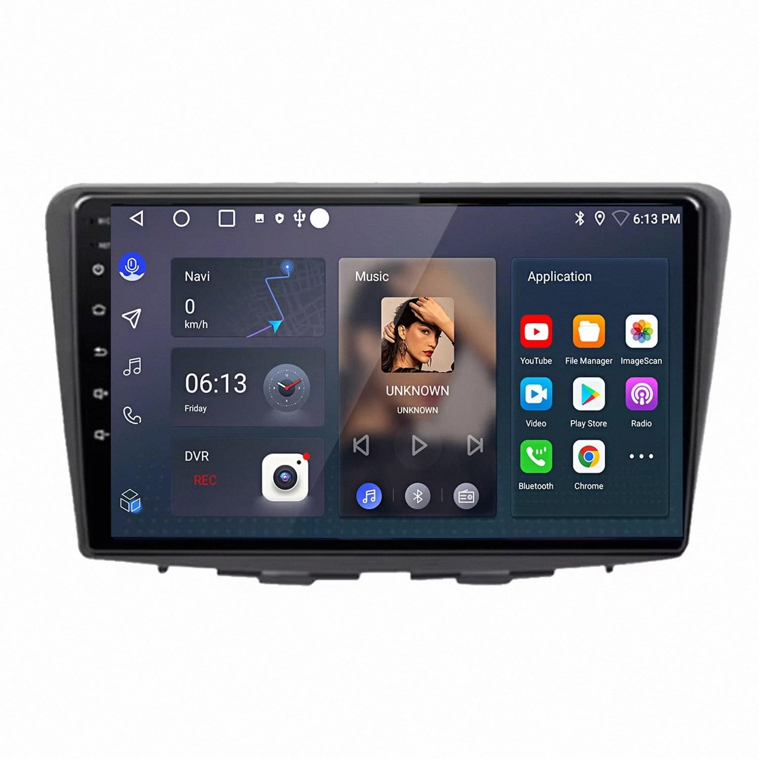 Car Stereo Carplay Radio de Coche para Suzuki Baleno 2015-2022 Soporta Bluetooth, Control Volante, USB, WiFi, 4G, Mirror-Link, GPS Navegador/Radio FM, 4 Nuclear 2G+32G